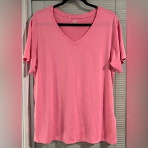 Athletic Works Pink Short Sleeve Relaxed T-Shirt